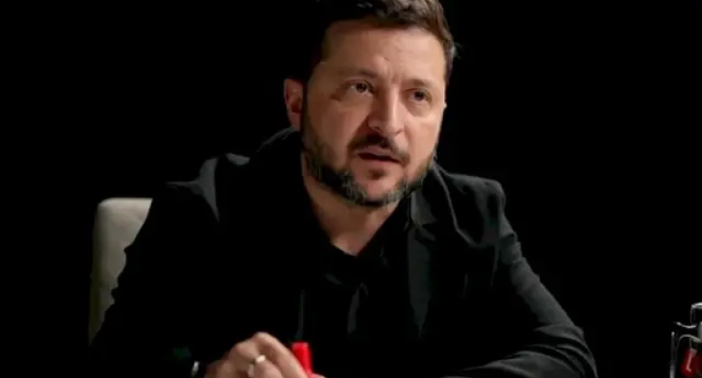 Zelenski müsahibə zamanı ağladı – VİDEO